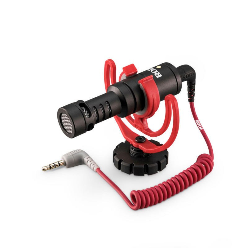 Rode VideoMicro pour camera video, super-cardioide, alim externe 3V,