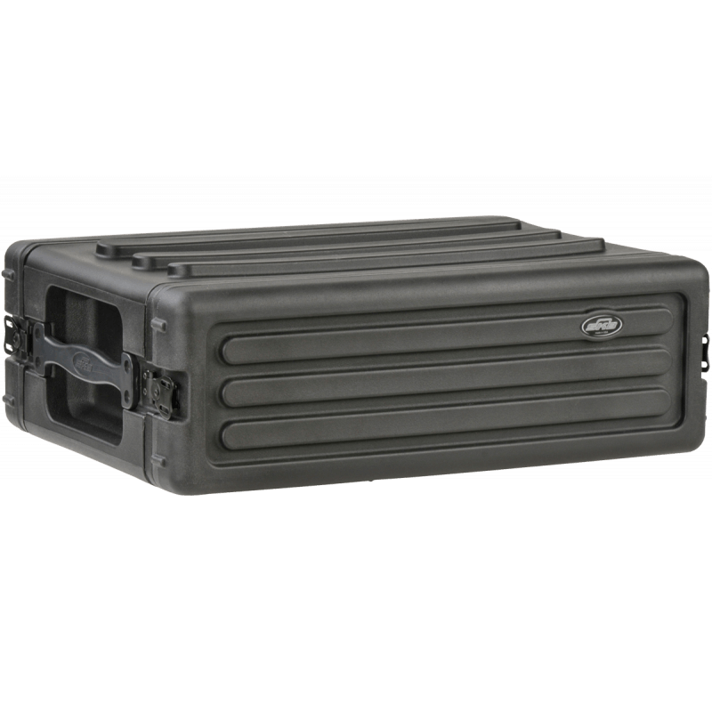 SKB-R3S Rack court ABS double capots profondeur 27cm 3U