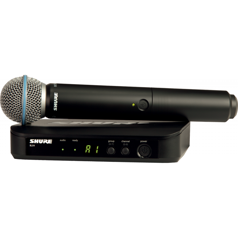 Shure BLX24/B58 Pack sans fil BLX avec microphone Beta 58A