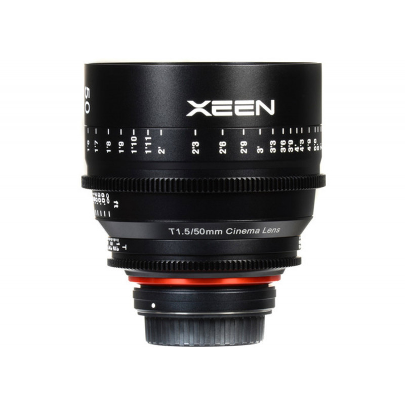XEEN Objectif ciné 50mm T1.5 Canon EF - echelle métrique