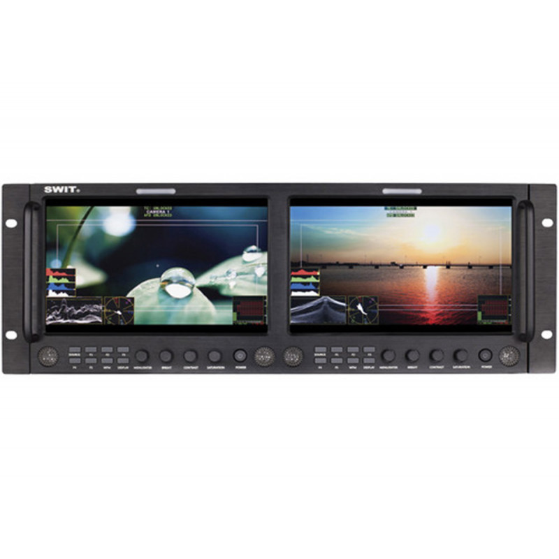 Swit M-1093F 2x9" kit de montage en rack IPS Panneau LCD