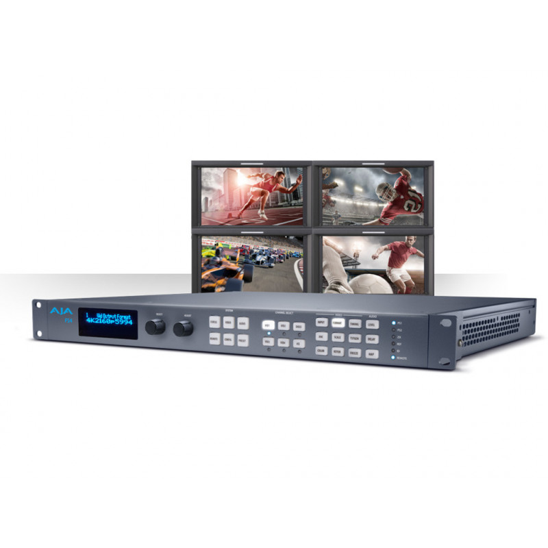 AJA FS4 Convertisseur et Frame Sync 4K/UltraHD/HD/SD - 1-Canal 4K/Ult