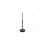 K&M 233BK Pied de table pour microphone réglable 21,7 à 34,7 cm