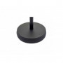 K&M 233BK Pied de table pour microphone réglable 21,7 à 34,7 cm
