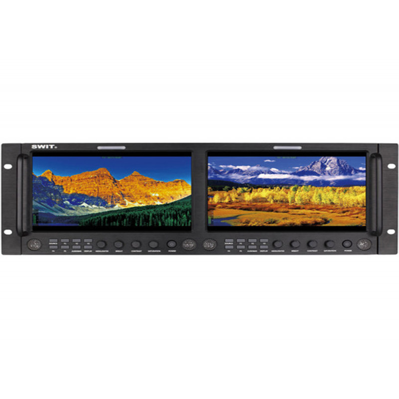 Swit M-1093H 2x9" kit de montage en rack Panneau LCD IPS