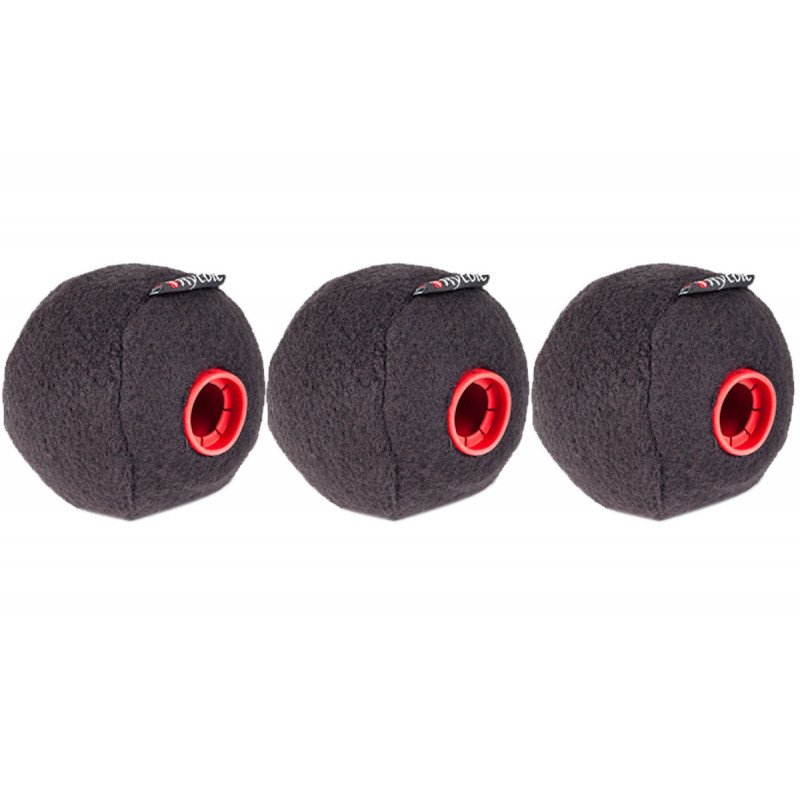 Rycote B/Ball Blk 19/20 3-Pack