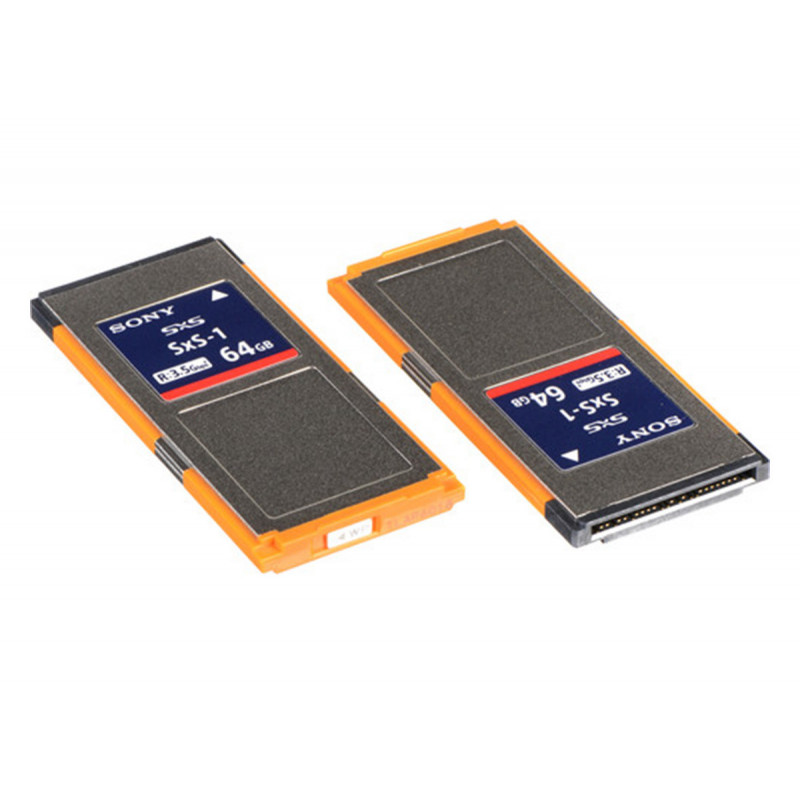 Sony Lot de 2 cartes mémoire SxS-1 64Go - R440/W200Mbs