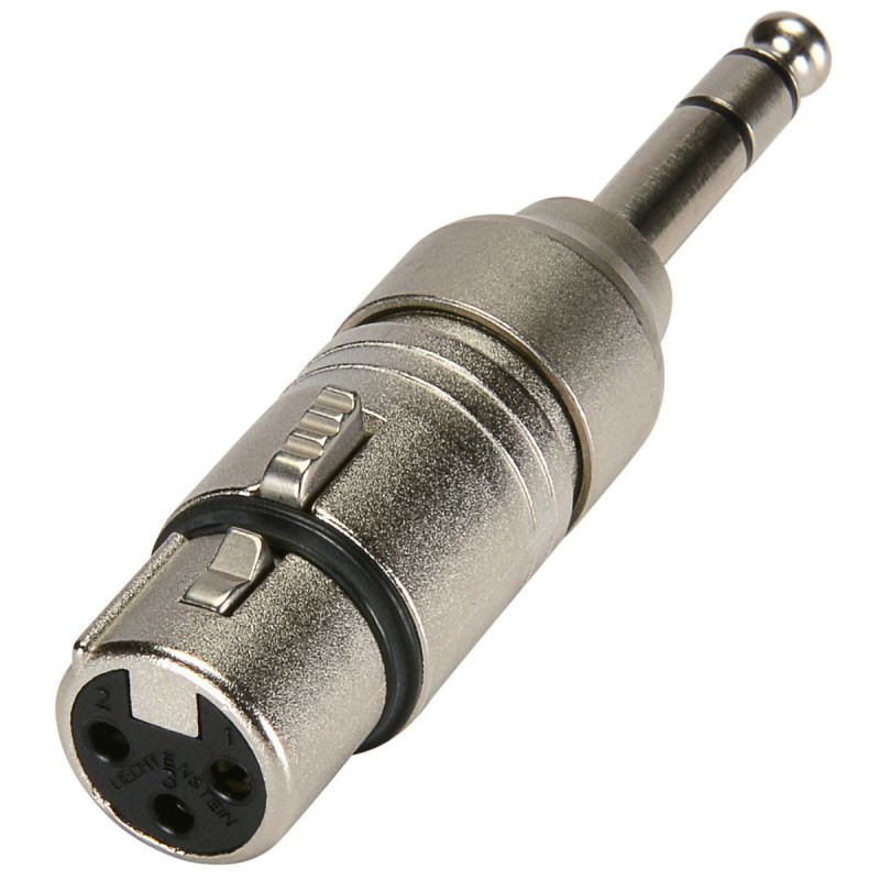 Neutrik Adaptateur XLR femelle - Jack mâle stéréo