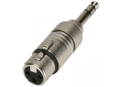 Neutrik Adaptateur XLR femelle - Jack mâle stéréo