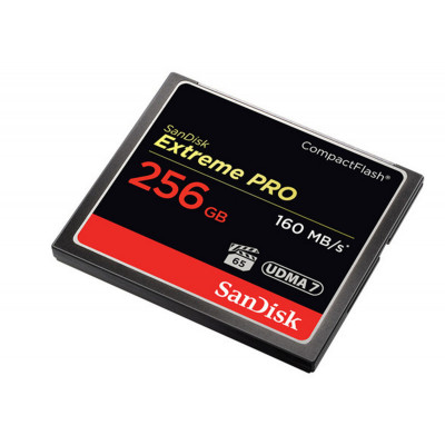 Sandisk Carte memoire CompactFlash Extreme Pro, 256GB, UDMA7, VPG65