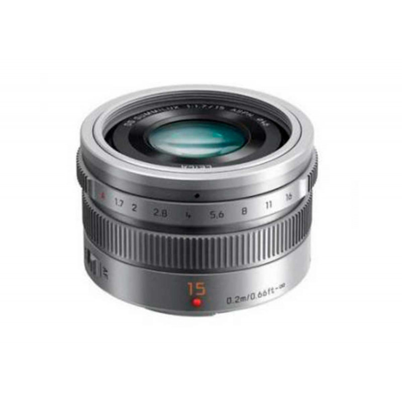 Panasonic H-X015E-S Objectif Leica DG Summilux 15 mm f/1.7 Argent