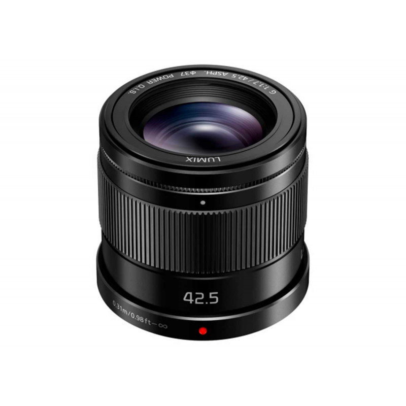 Panasonic H-HS043E Teleobjectif Lumix G 42.5 mm - F/1.7 - Micro 4/3