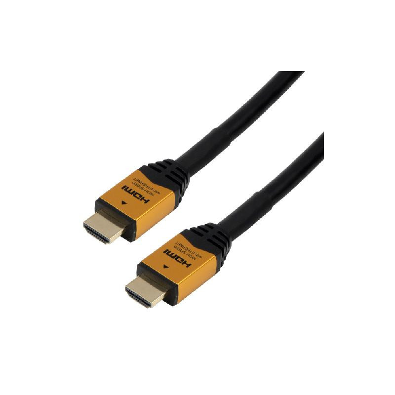 Câble HDMI amplifié 3D/4K avec Ethernet mâle / mâle - 20m