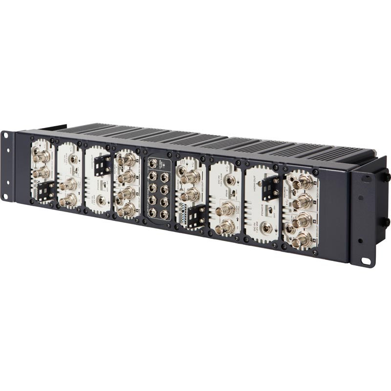 Datavideo Support de montage Rack 19 "2 U pour 8 Convertisseurs