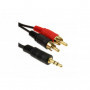 Cordon Jack 3.5 st/2 RCA MM 3m