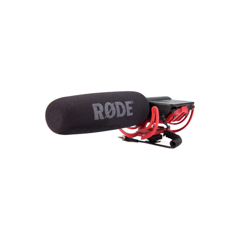 Rode VideoMic R Micro pour video, super-cardioide, alim pile, suspens