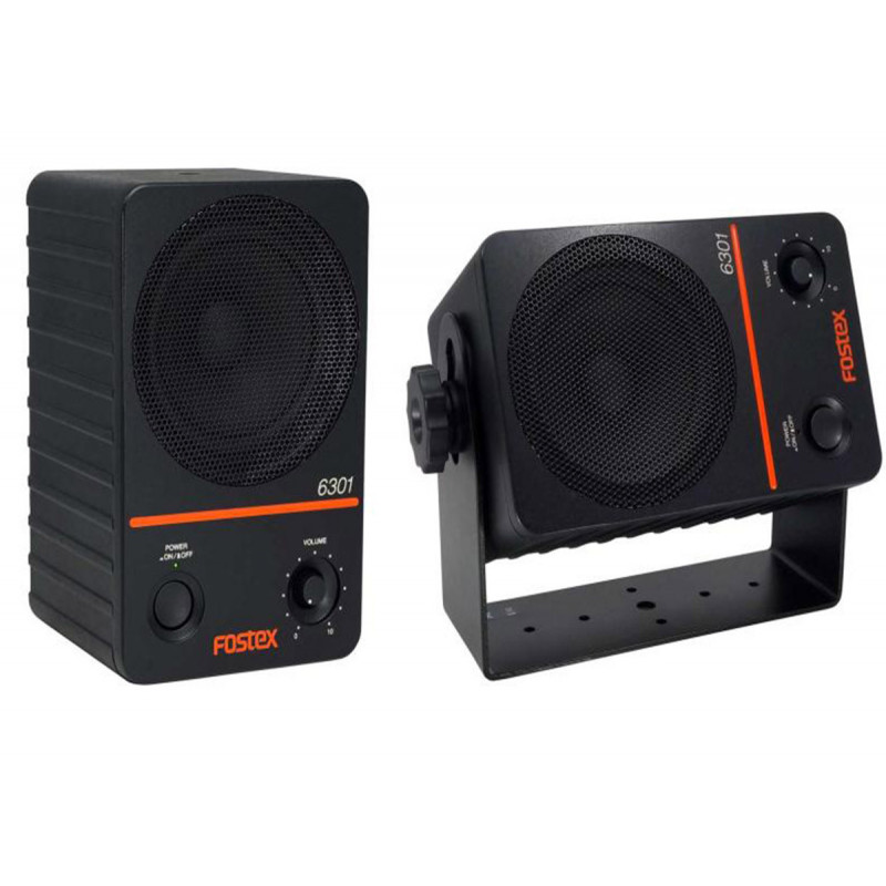 Fostex 6301ND Moniteur Actif 4" Classe D 20W Alu Jack 6.3mm / XLR AES