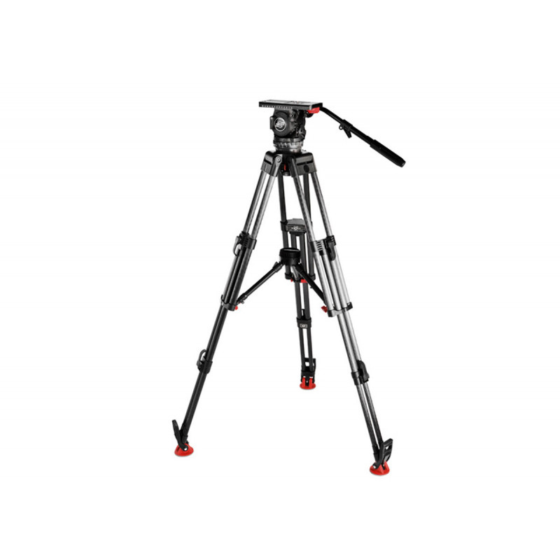 Sachtler 20 S1 HD MCF Trépied carbone tête fluide 2-28kg 73-174cm