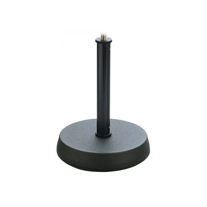 K&M 23200-300-55 - Pied de table noir à socle rond