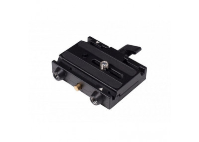 Manfrotto 577 Adaptateur avec plateau rapide fluide et cran de sécurité