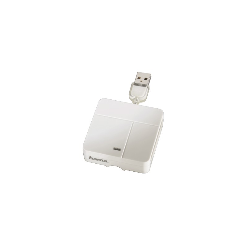 Hama Lecteur de cartes USB 2.0 multiformat blanc