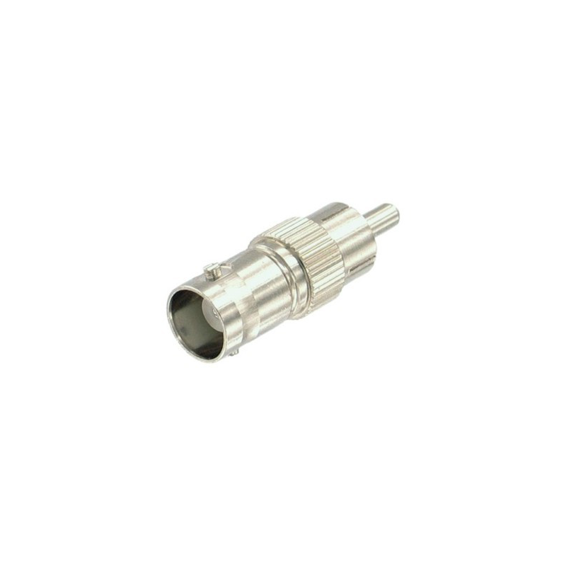 Adaptateur BNC femelle / RCA mâle 50/75 ohms