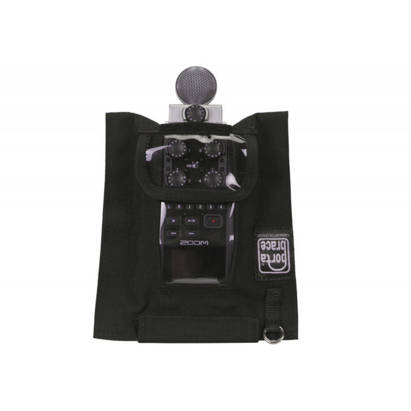 Porta Brace AR-ZH6 Audio Recorder Case, Zoom H6N, Black