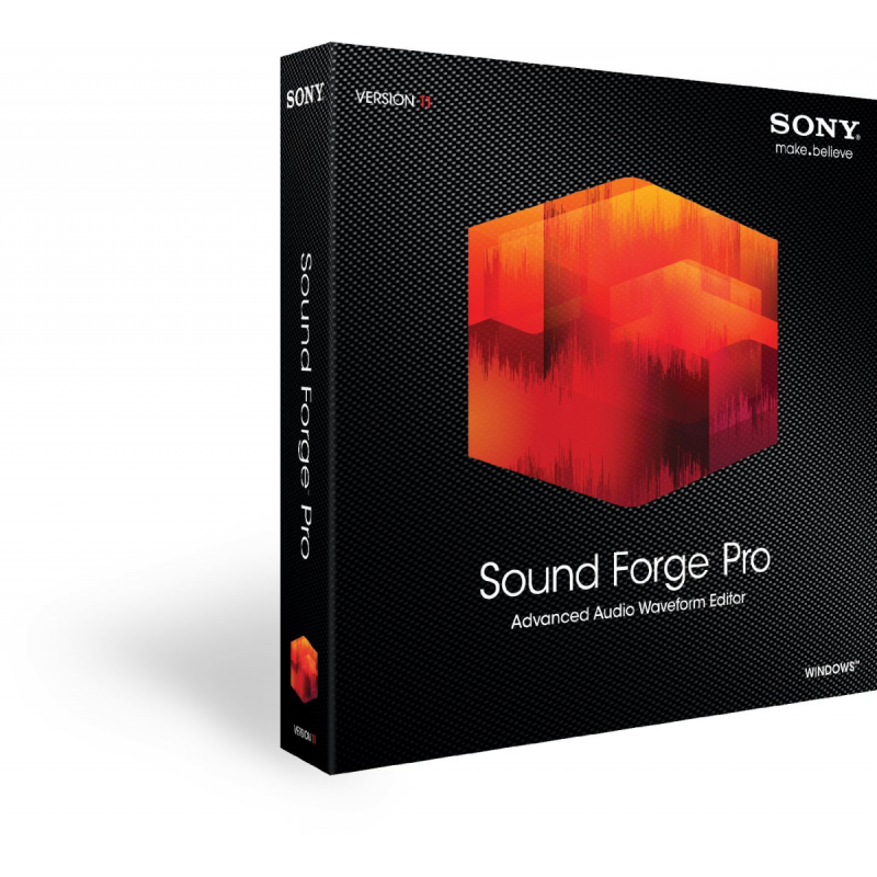 Sony Logiciel Sound Forge Pro 11 Academic