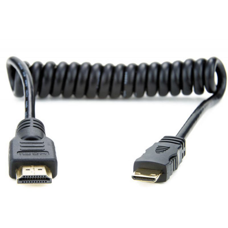 Atomos Cable torsade Mini HDMI vers HDMI 30cm