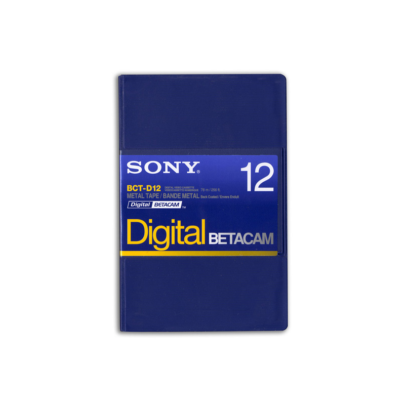 Sony Cassette Betacam Digital 12'