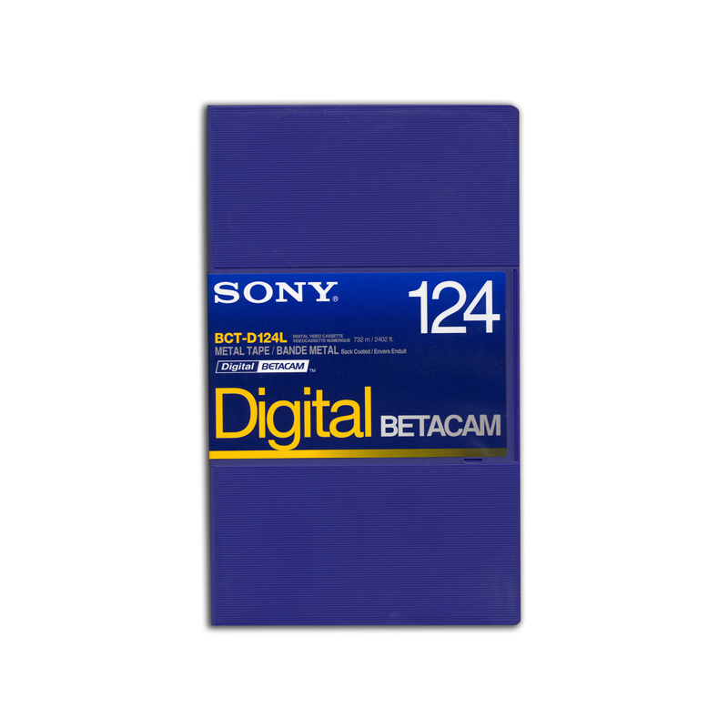 Sony Cassette Betacam Digital 124' Grand Boîtier