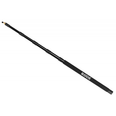 Perche Télescopique Microphone En Fibre De Carbone - 9 Sections, Extensible Jusqu'à 3 M, Connecteur 1/4"
