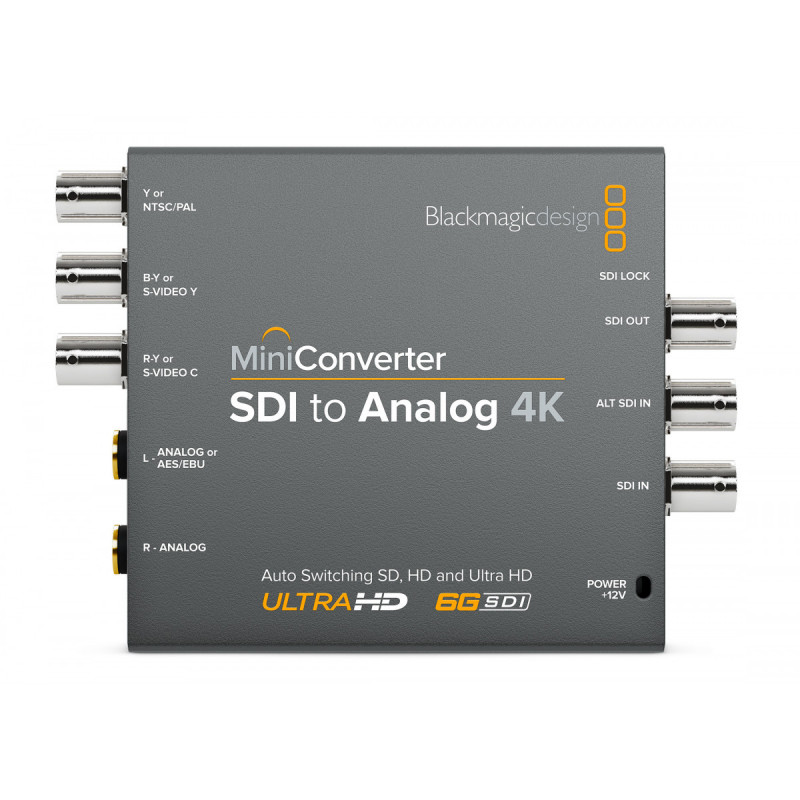 Blackmagic Mini Converter - SDI vers Analog 4K