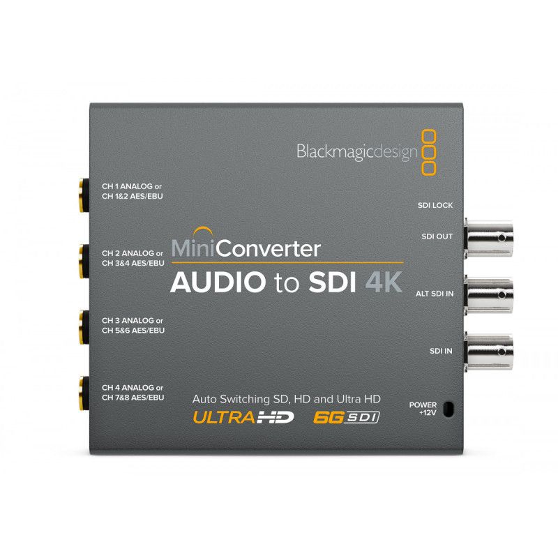 Blackmagic Mini Converter - Audio vers SDI 4K