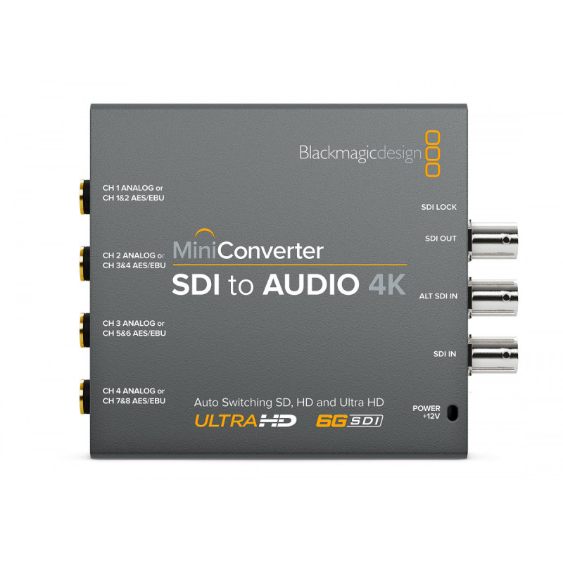Blackmagic Mini Converter - SDI vers Audio 4K