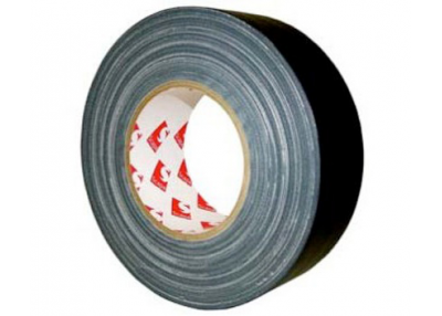 Tesa Matt Gaffa Tape 53949 mat noir, 50 m, 50 mm