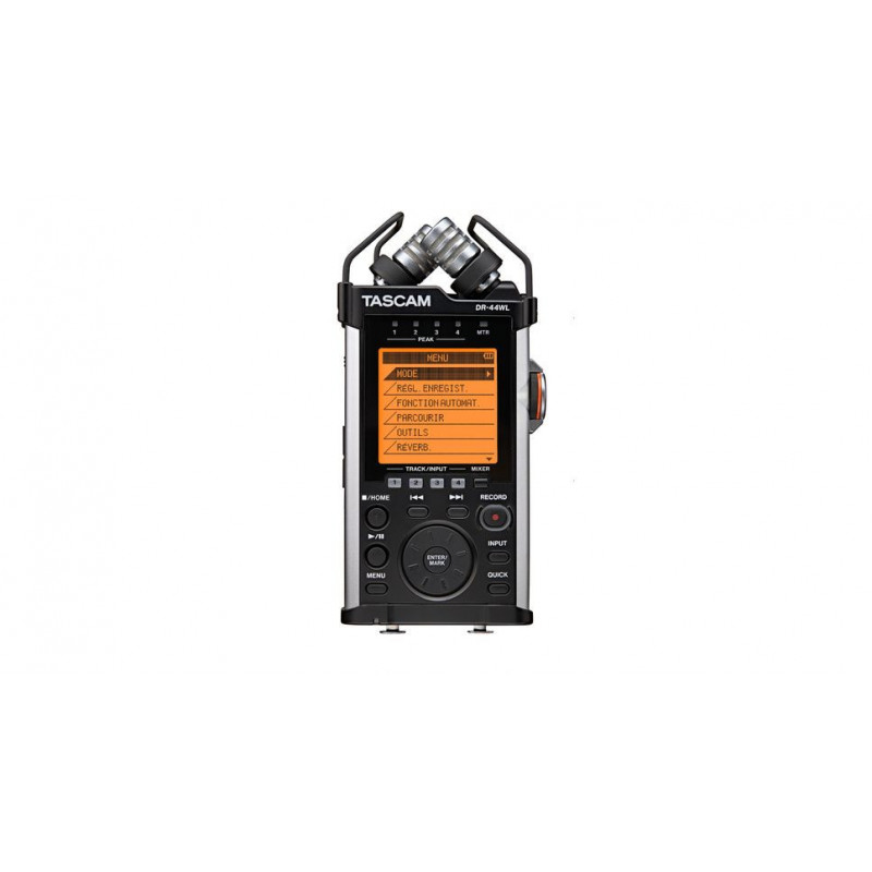 Tascam DR-44WLB Enregistreur portable 4 pistes avec WLAN - Noir