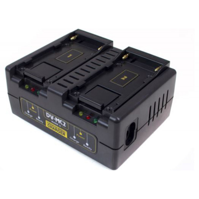 Hawk-Woods - Sony NP-F Battery Charger — 2-Channel Simultaneous
