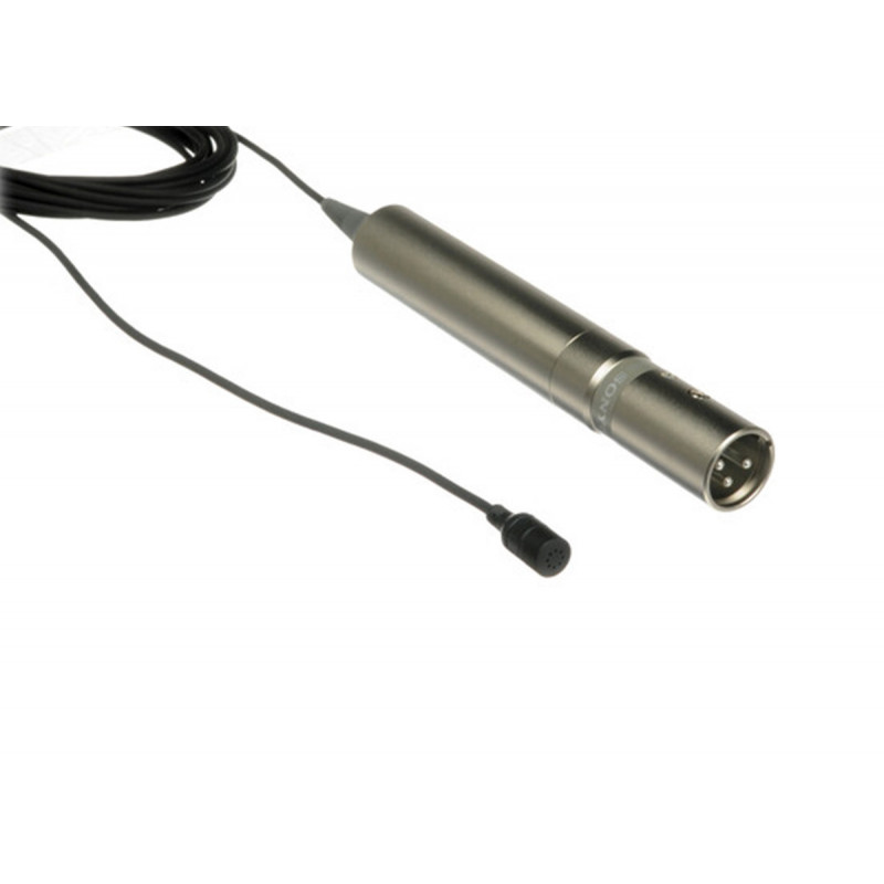 Sony Microphone à condensateur Lavalier Electret omnidirectionnel