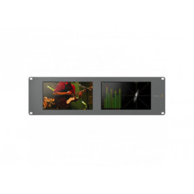 DOUBLE ECRAN AVEC WAVE FORM ET ENTREES COMPATIBLE 4K BLACKMAGIC