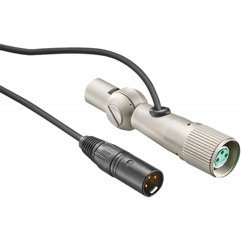 Neumann IC 4 Cable de microphone avec rotule XLR-3F vers XLR-3M - 10m