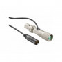 Neumann IC 4 Cable de microphone avec rotule XLR-3F vers XLR-3M - 10m