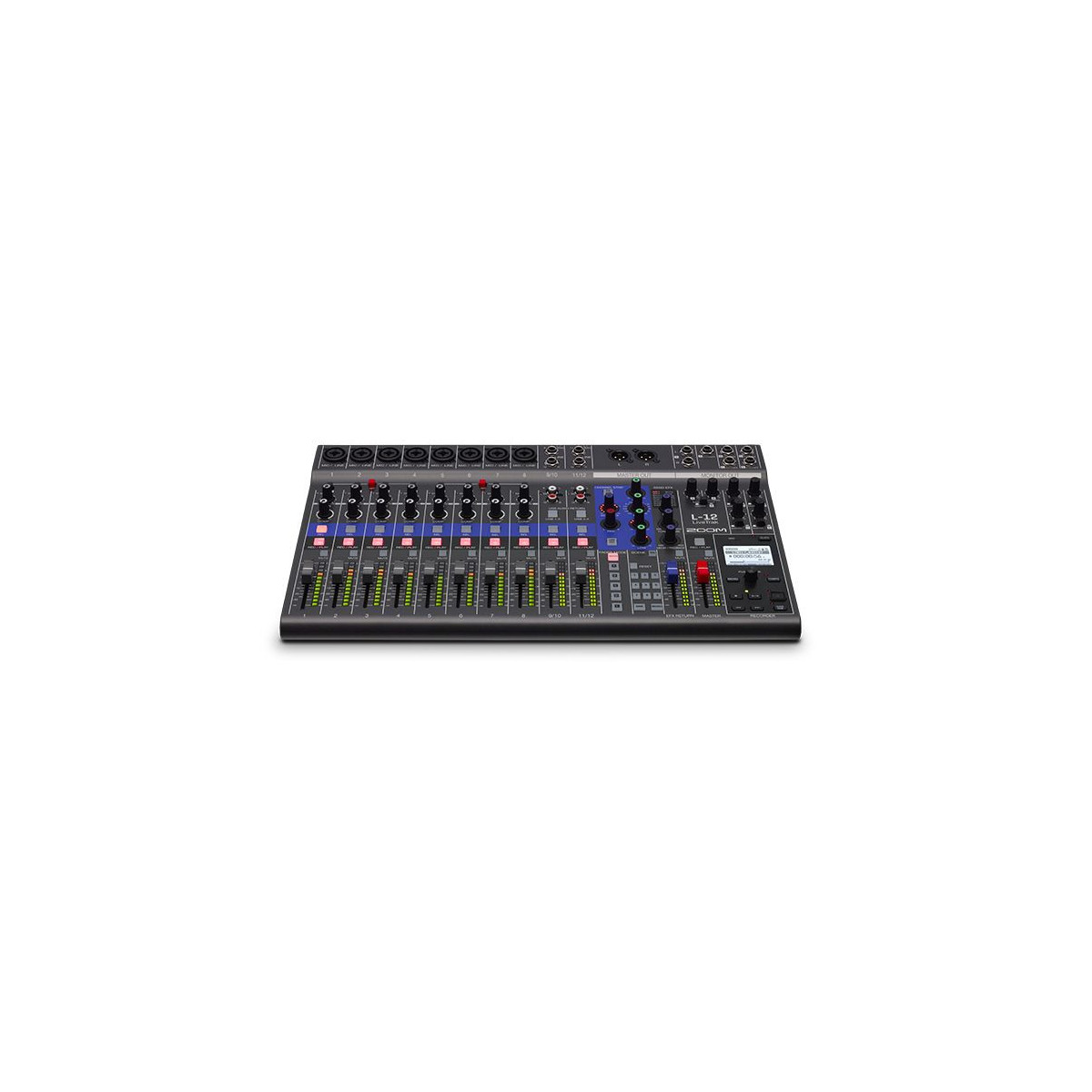 Zoom LiveTrak L12 Mixeur, Interface Audio et Enregistreur