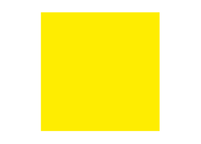 FV Lee Filters Feuille Gélatine 101 Yellow - Jaune 0.53 x 1.22 m