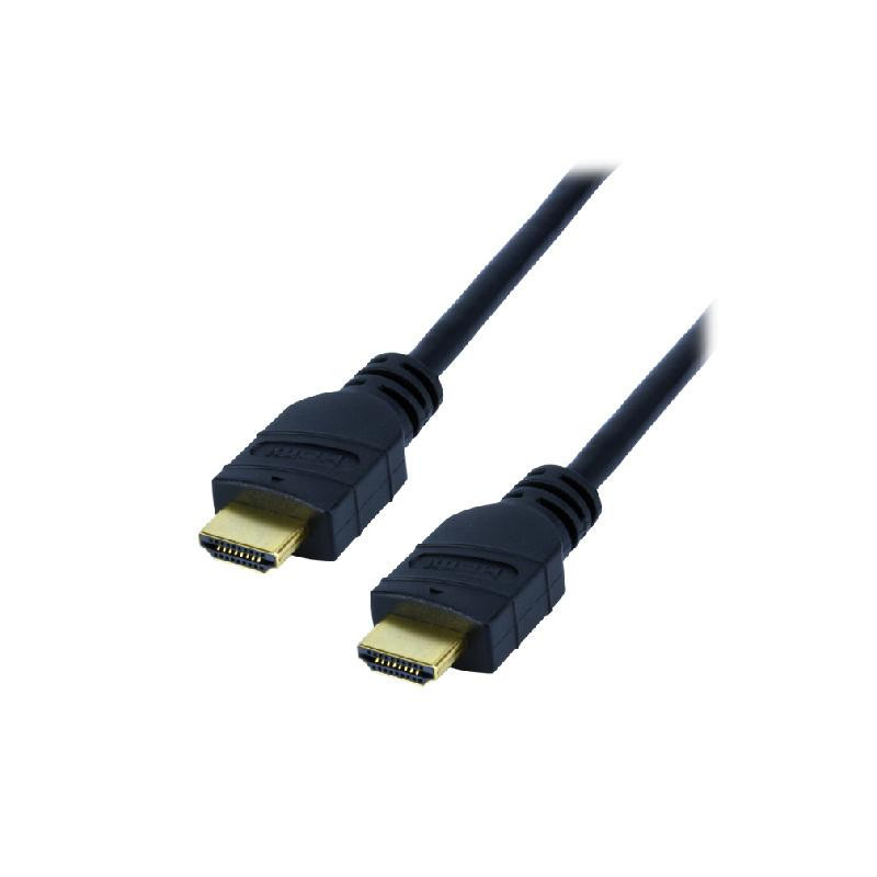 Câble HDMI haute vitesse 3D / 4K avec Ethernet mâle / mâle - 1m