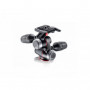 Manfrotto MHXPRO-3W X-PRO, rotule Trépied 3D leviers retractable