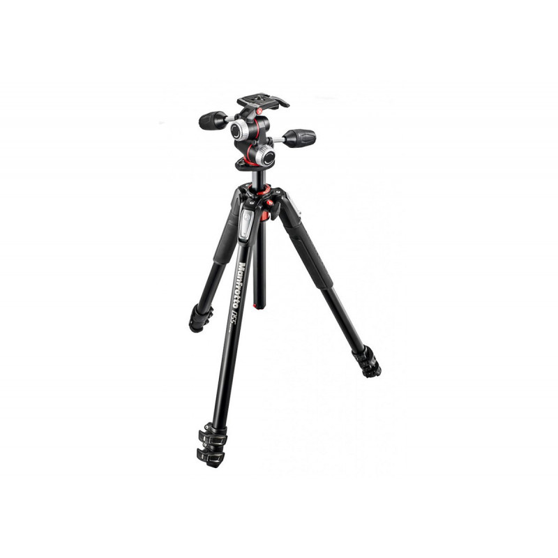 Manfrotto MK055XPRO3-3W 055, Kit Trépied - rotule 3 sections