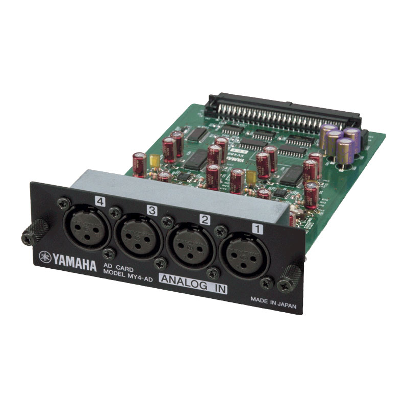 CARTE 4 ENTREES ANALOG LIGNE XLR 24 BITS YAMAHA