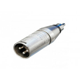 Neutrik NA2 MPMM Adaptateur XLR mâle - Cinch (RCA) mâle