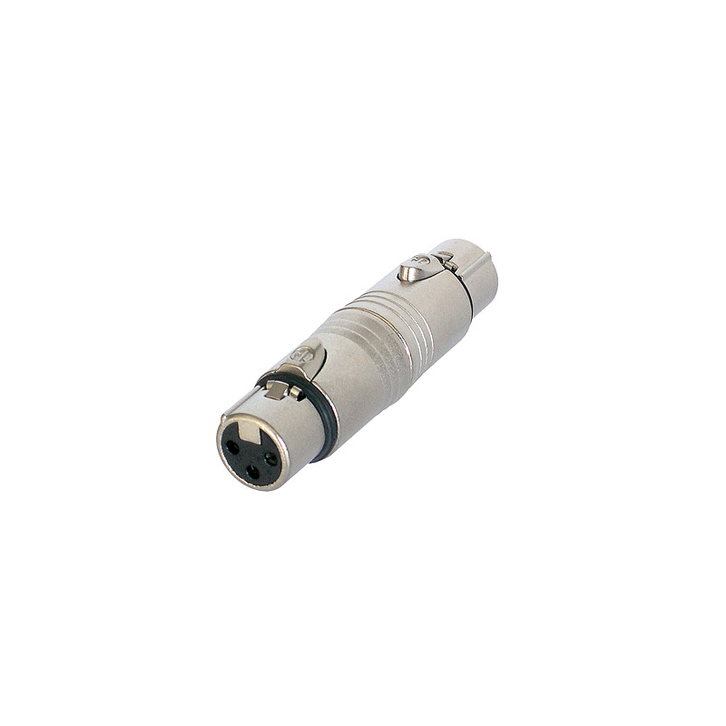 Neutrik Adaptateur 3poles XLR femelle-XLR femelle